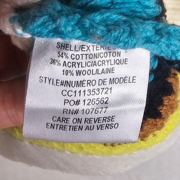 Alice+Olivia Zelda M? 3D Textured Bright Striped Pullover. Size Tag missing. - Picture 6 of 16